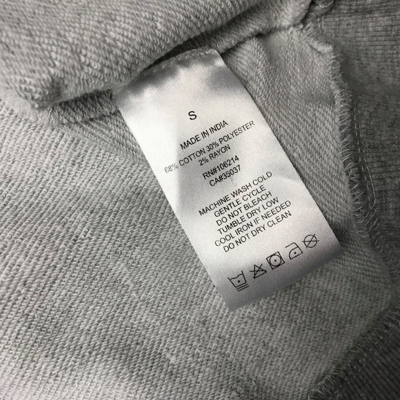 Joe's Collection Izzy Sweatshirt Sweater Grey - Picture 8 of 8